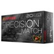 Barnes Bullets Precision Match 6mm Creedmoor Open Tip Match Boat Tail 112 Grain 20 Rounds