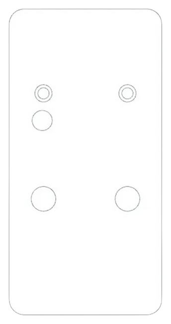 Beretta USA EUS03064 APX A1 Carry Optic Plate Black, Fits Beretta APX A1 Carry, C-More Pattern Footprint Mount