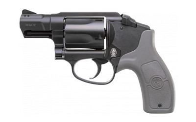Smith & Wesson 12058 M&P Bodyguard *MA Compliant 38 S&W Spl +P 5 Shot 1.88" Black PVD Barrel/Cylinder, Matte Black Aluminum J-Frame, Gray Polymer Grip, Includes Crimson Trace Red Laser - 12058 - 022188875300