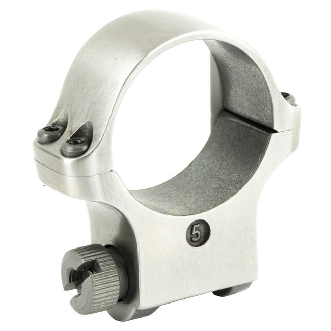 Ruger 30mm Scope Ring High Silver Single Ring 52mm Objective - 90286 - 736676902866
