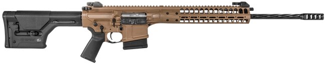 LWRC Repr MkII 7.62x51mm NATO 20in 10+1 FDE Cerakote Steel Receiver Magpul PRS