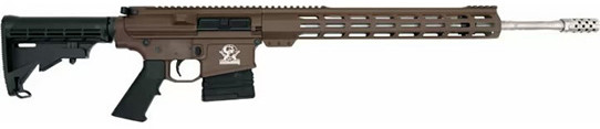 Great Lake Firearms GLFA AR10 6.5 Creedmoor 20 Inch 10 Rounds Buck Brown Cerakote
