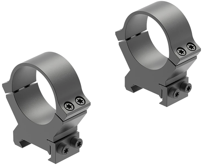 Leupold PRW2 Scope Rings Matte 30mm High Solid Steel Universal Fit Weaver Picatinny Made in USA