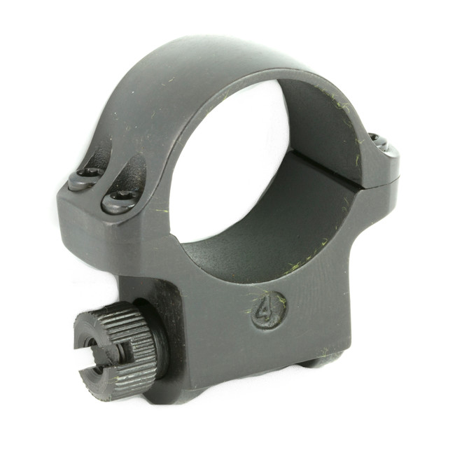 Ruger Scope Ring 1 Inch Medium Steel Hawkeye Matte Fits 42mm Objective for 1 Inch Tubes - 90278 - 736676902781