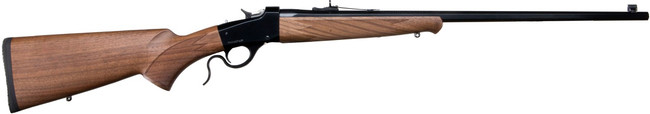 Winchester Model 1885 Low Wall Hunter 22 LR 24 Inch Octagon Barrel Blued Satin Walnut - 524100102 - 048702003554