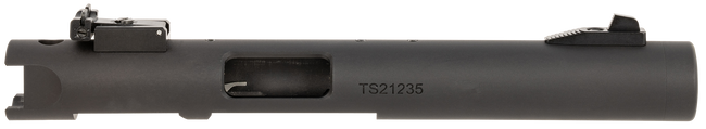 Tactical Solutions PL45TEMBNF Pac-Lite Barrel 22 LR 4.50" Threaded, Drilled & Tapped, Adj. Sights, Black Anodized for Ruger Mark I/II/III & 22/45