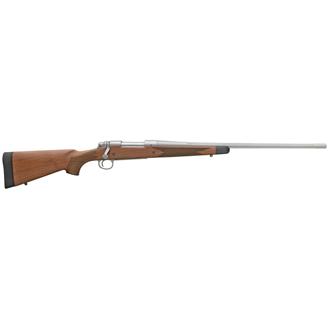 Remington Firearms (New) R84016 700 CDL SF Full Size 7mm Rem 3+1 26" Satin Stainless Fluted Barrel, Drilled & Tapped Stainless Steel Receiver, Satin American Walnut Fixed Stock, Right Hand - R84016 - 810070680817