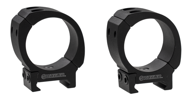 Wheeler Engineering Sport Scope Rings 1in High Weaver Picatinny Compatible