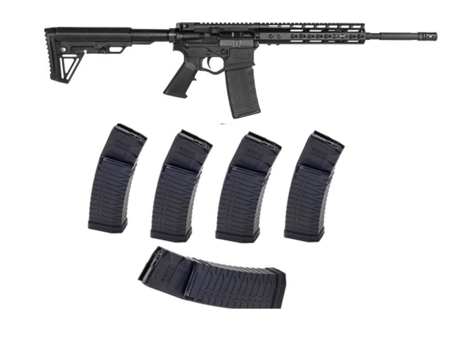 American Tactical Inc Omni Hybrid Maxx Gen 2 5.56x45 NATO 16in 60rd Steel Reinforced Polymer Finish