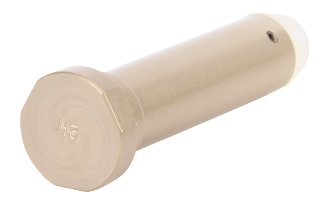 LBE Unlimited ARBUFFH3 H3 Recoil Buffer Carbine Length AR-15 Silver Aluminum