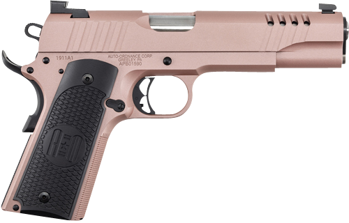 Auto Ordnance 1911 45 ACP 5in 7rd Pink Stainless Finish