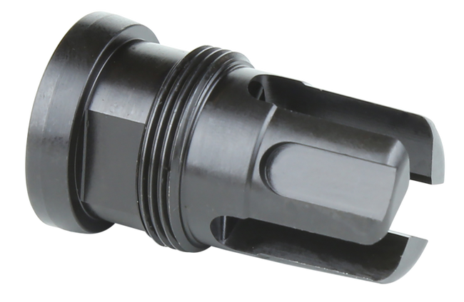 Griffin Armament TMMFH1228 Minimalist Taper Mount Flash Suppressor Black 17-4 Stainless Steel with 1/2"-28 tpi Threads, 1.80" OAL & 1.07" Diameter for 5.56x45mm NATO
