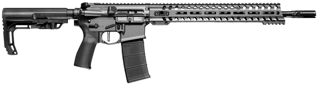 Patriot Ordnance Factory Minuteman 350 Legend 16.5in 10+1 Tungsten Gray/Silver