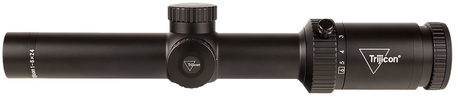 Trijicon Credo HX 1-6x24 Rifle Scope 30mm Tube Green LED BDC .308
