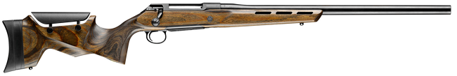Sauer S1FA65C 100 Fieldshoot 6.5 Creedmoor Caliber with 5+1 Capacity, 24" Barrel, Matte Blued Metal Finish & Oil Wood Fixed with Adjustable Cheek Piece Stock (Full Size)