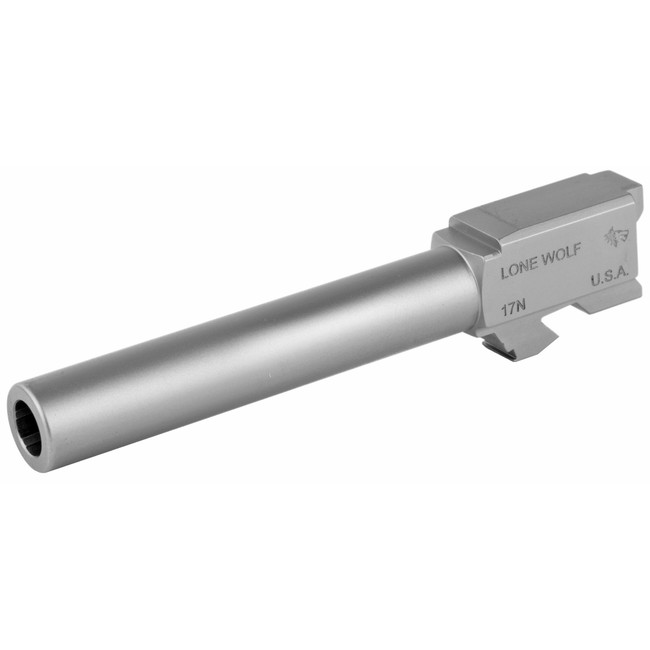 Lone Wolf AlphaWolf Glock 17 9mm Barrel 4.49in Silver