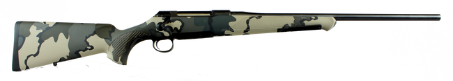 Sauer S1KVIAS65C 100  6.5 Creedmoor  5+1 22" Matte Blued Barrel & Receiver, Exclusive KUIU Visa Camo Fixed Ergo Max Stock, Three-Position Safety