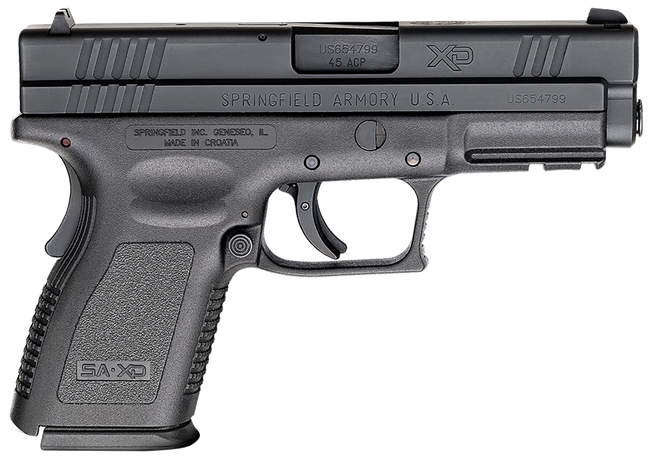 Springfield Armory XD9645 XD 45 ACP 4" 10 Rounds Melonite Compact Frame