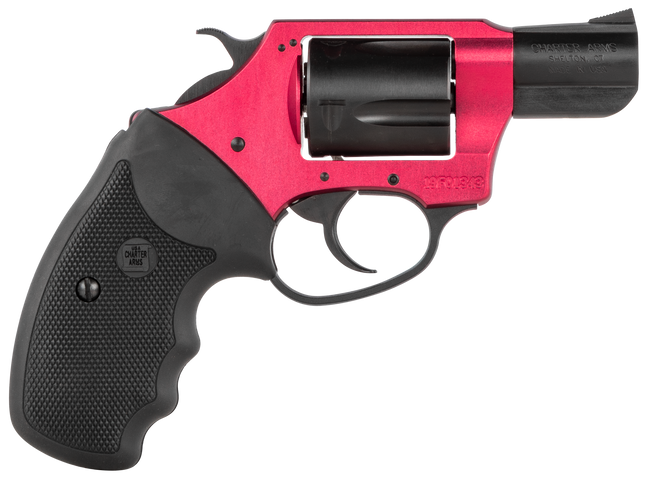 Charter Arms Undercover Lite 38 Special 2" 5 Rounds Red & Stainless Steel