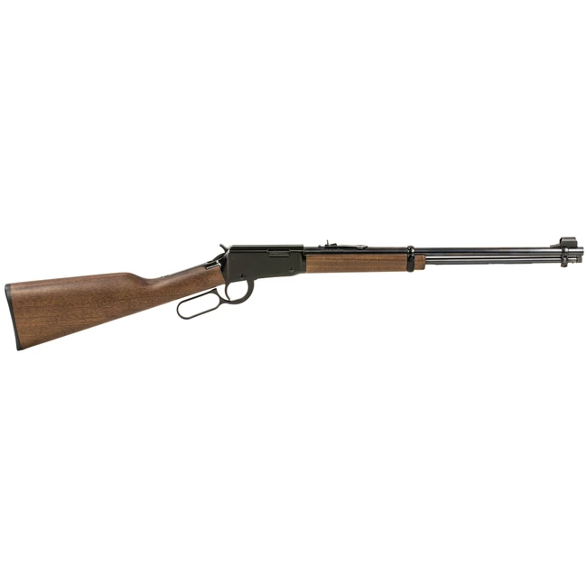 Henry H001 Classic  22 Short, 22 Long or 22 LR Caliber with 15LR/17L/21Short Capacity, 18.50" Barrel, Black Metal Finish & American Walnut Stock Right Hand (Full Size) - H001 - 619835001009