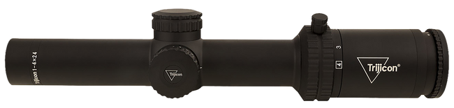 Trijicon Credo 1-4x24 Rifle Scope 30mm Tube Green Mrad Bdc Reticle Led