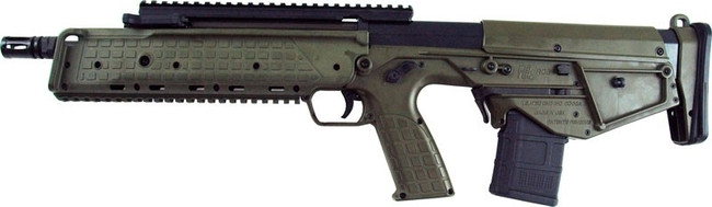 Kel-Tec RDBGRN RDB 17 223 Rem/5.56 NATO 20+1 17.30" Black Nitride Steel Barrel & Receiver, Green Synthetic Bullpup Stock, Green Polymer Grip, Ambidextrous - RDBGRN - 640832005950