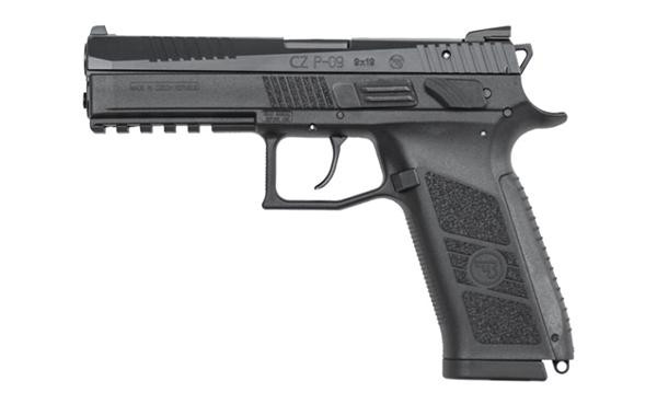 CZ P-09 9mm Luger 4.54in 10 Rounds Polymer Frame Stippled Grips DA/SA