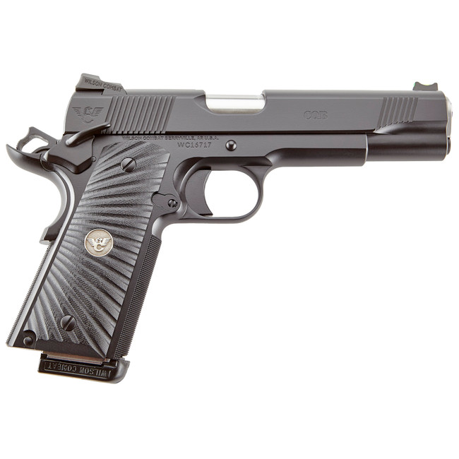 Wilson Combat CQBFS45A 1911 45 ACP 5 Inch 8 Rounds Armor Tuff Finish - CQBFS45A - 811826028495