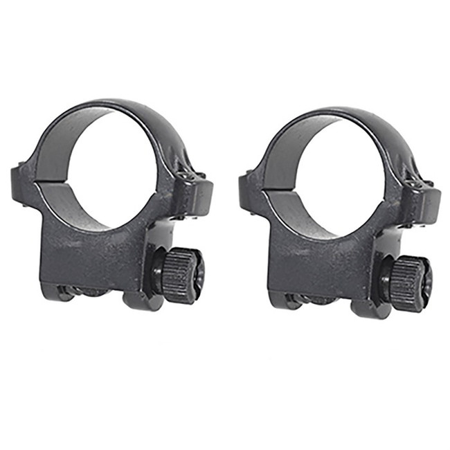 Ruger 2-Piece Steel Scope Rings 1in Medium Matte Blued for M77 Rifles