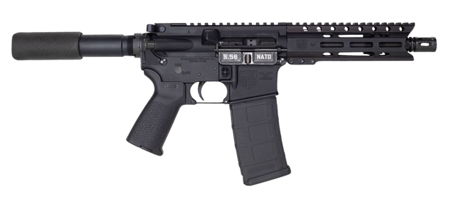 Diamondback DB15 Carbon Pistol 5.56 NATO 7 in 30 rd Finish