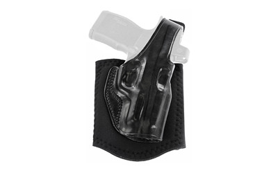 Galco AG870RB Ankle Glove  Size Fits Ankles up to 13" Black Leather Hook & Loop Fits Sig P365 Fits Sig P365XL Right Hand - AG870RB - 601299019157
