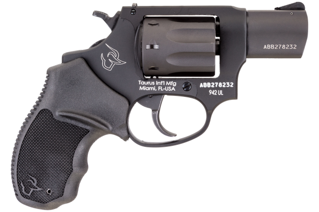 Taurus 942 Ultralite Revolver 22 LR 2 in 8 Rounds Black
