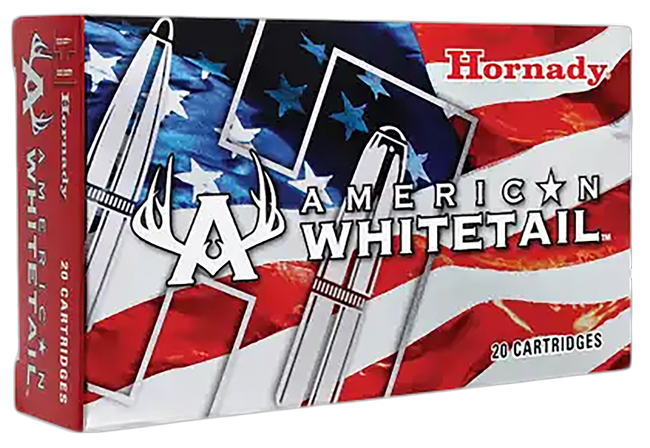 Hornady American Whitetail Rifle Ammo 7mm Rem. Mag. 154 gr. Interlock 20 rd.
