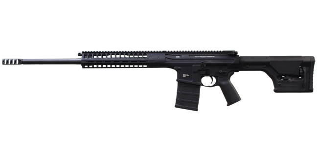 LWRC REPRMKIIR65B22SC R.E.P.R.  6.5 Creedmoor 20+1 22" Black Nitride Spiral Fluted Barrel, Black Aluminum Receiver, Black Synthetic Magpul PRS Stock, Black Magpul+ Grip