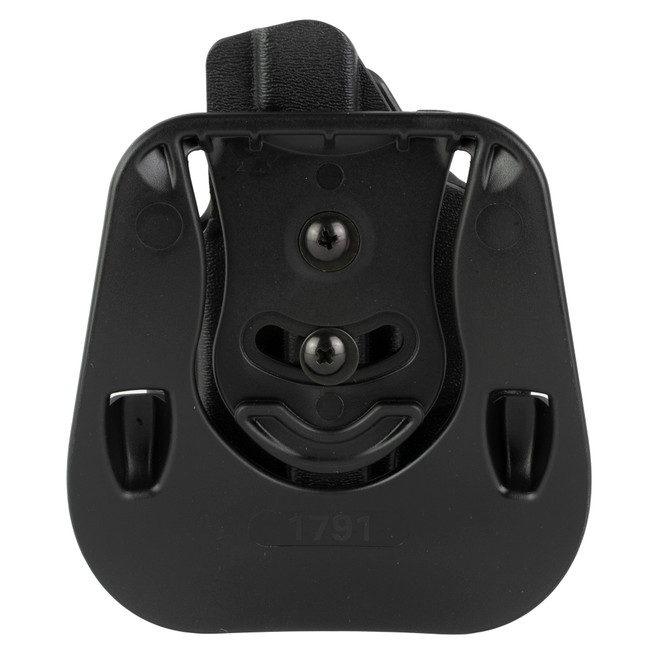 1791 Gunleather TACOWBG2CG3BLKR Tactical Kydex  OWB Black Kydex Fits Taurus G2C/G3 Right Hand - TACPDHOWBG2CG3BLKR - 810102212146