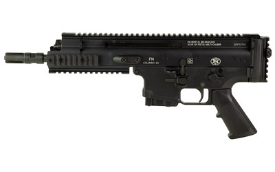 FN 38101244 SCAR 15P 5.56x45mm 10+1 7.50" Black Anodized Chrome Lined Steel Barrel, Black Anodized Aluminum Picatinny Rail Receiver, Black Polymer Grip, Ambidextrous - 38101244 - 845737015244