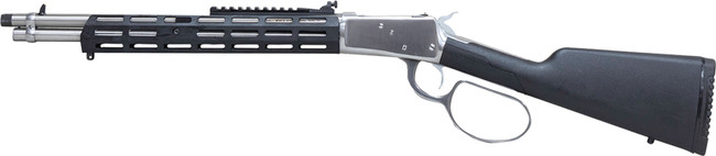 Citadel CIT45LCLVRSS Levtac-92  Full Size 45 Colt (Long Colt) 8+1 16.50" Stainless Threaded Barrel, Picatinny Rail Stainless Steel Receiver, Black Fixed Synthetic Stock, - CIT45LCLVRSS - 682146898019