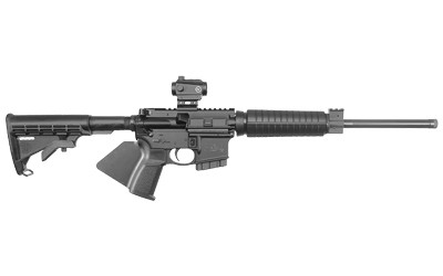 Smith & Wesson 12938 M&P15 Sport II OR *CA Compliant 5.56x45mm NATO 16" 10+1 Black Fixed Black Synthetic Stock Black California Paddle Grip Right Hand Crimson Trace Red Dot - 12938 - 022188879667