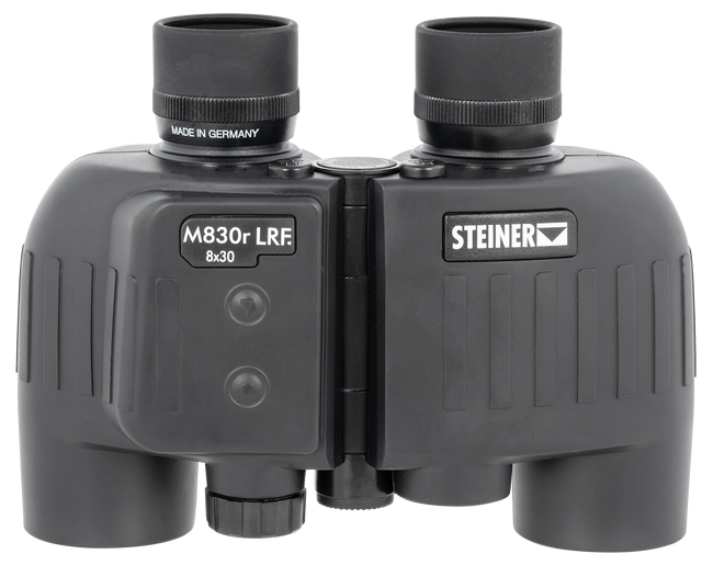 Steiner 2680 M830r Laser Rangefinder 8x30 Mil Radian Reticle Auto Focus Makrolon Rubber Armor