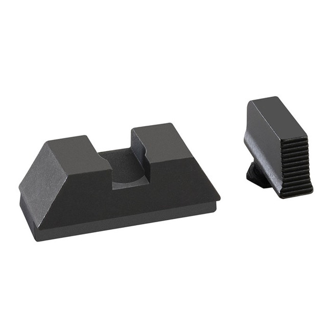 AmeriGlo 2L Optic Comp Sights Serrated Front .240 F .315 R Glock