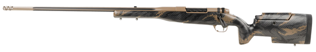 Weatherby Mark V Accumark Elite 257 Weatherby Magnum 26" Barrel 3 Coyote Tan Left Hand