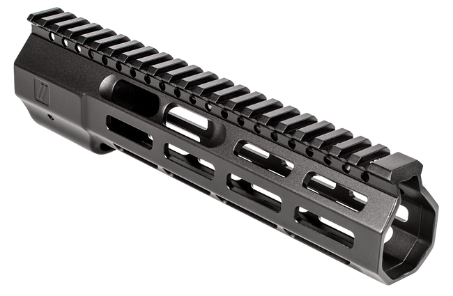 ZEV HG556WEDGE9 Wedge Lock Handguard  AR-15 Black Hardcoat Anodized Aluminum 9.25 M-LOK