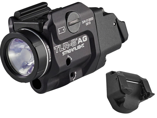 Streamlight TLR-8A G Weapon Light Green Laser 500 Lumens for Handguns CR123A Battery IPX4 - 69434 - 080926694347