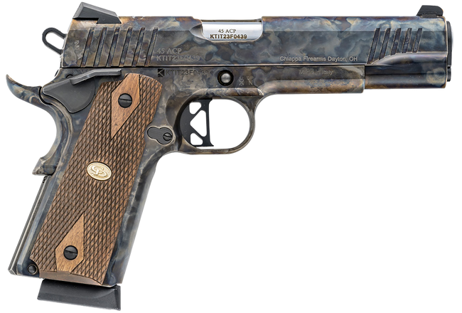 Charles Daly 1911 Superior Grade 45 ACP 5" 8 Rounds Color Case Hardened
