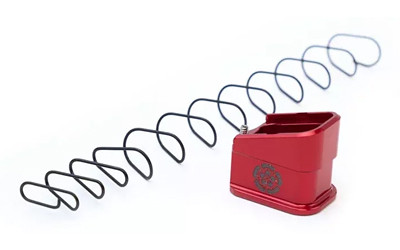 Agency Arms +5 Magazine Extension Fits Glock 17 22 Anodized Red Ronin Tactics