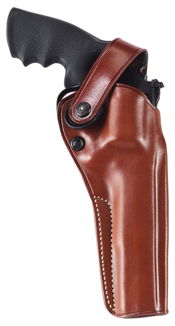 Galco DAO128 DAO  OWB Tan Leather Belt Slide Fits S&W N Frame Right Hand