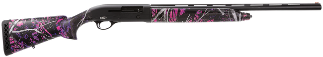 TriStar Arms Raptor Compact Field 20GA, 24in. Barrel, 5rd, Pink Camo Stock & Forend - Black (20203)