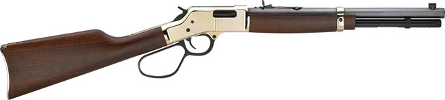 Henry Big Boy Carbine H006 327 Federal Magnum 16.5" 7 Rounds Blued Octagon Brass Receiver - H006MR327 - 619835060433