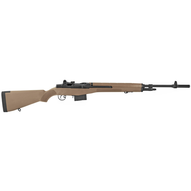 Springfield Armory MA9120 M1A Standard Issue 308 Win/7.62x51mm 10+1 22" Black Parkerized Carbon Steel Barrel, Black Parkerized Steel Receiver, Flat Dark Earth Synthetic Fixed Stock, Right Hand - MA9120 - 706397900106