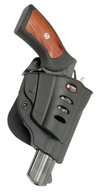 Fobus RUGPRP Passive Retention Evolution OWB Black Polymer Roto Paddle Fits Ruger GP100 Right Hand